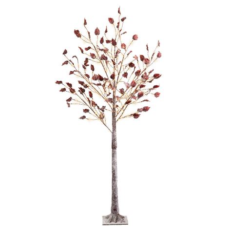 Arbre Lumineux Led H Cm Bouleau Cressy Blanc Chaud Sapin Et