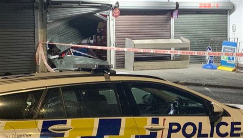 Offenders Ram Raid Dairy In Aucklands Ōtara Flee Scene Newshub