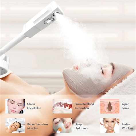 Professional Facial Steamer With Magnifying Lamp Kingsteam Face Steamer