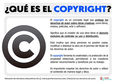 Qu Es El Copyright Definici N De Copyright