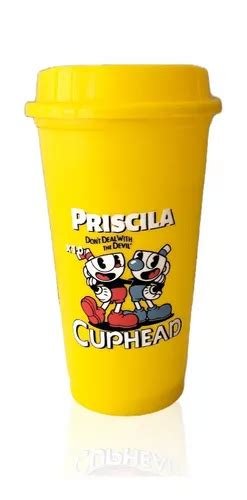 Vasos Cafeteros Cuphead Personalizados Con Tu Nombre En Venta En Benito