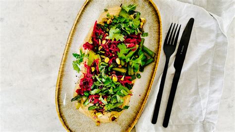 Hummus Bowl Mit Spargel Und Rote Beete Kraut Suur Love