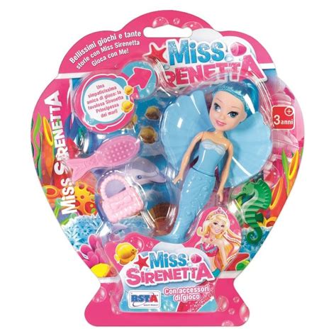 Miss Sirenetta Con Acc Colori Ass Blister Di Ronchi Supertoys