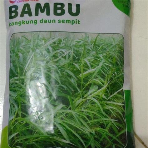 Jual Kualitas Premium Benih Kangkung Daun Sempit Bambu Ukuran Kg