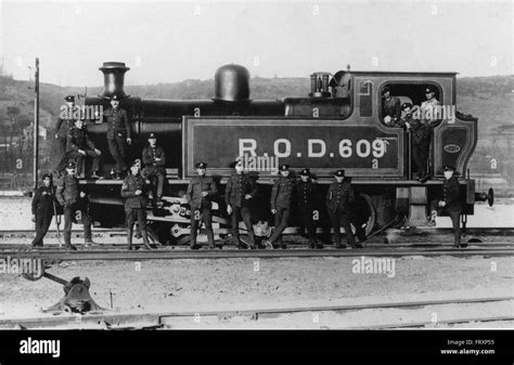 Kerr Stuart T Locomotive No With The Rod At Soquence Near