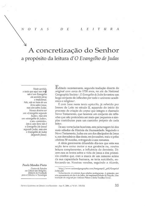 Pdf Pinto Paulo A Proposito Do Evangelho De Judas Dokumen Tips