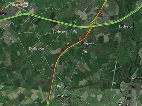 Heavy Traffic Following Collision Near Posthouse Roundabout