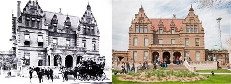 Pabst Mansion 1895 & 2011 | Mansions, Historic homes, Archaeology