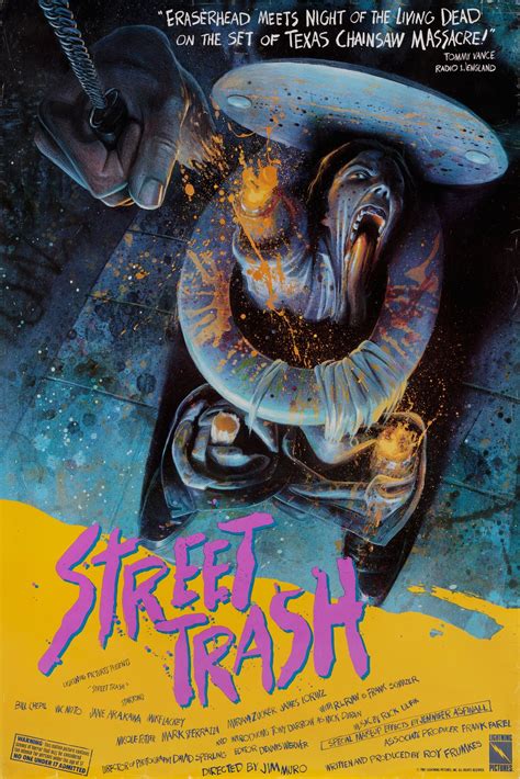 Street Trash Original 1987 U.S. One Sheet Movie Poster - Posteritati ...