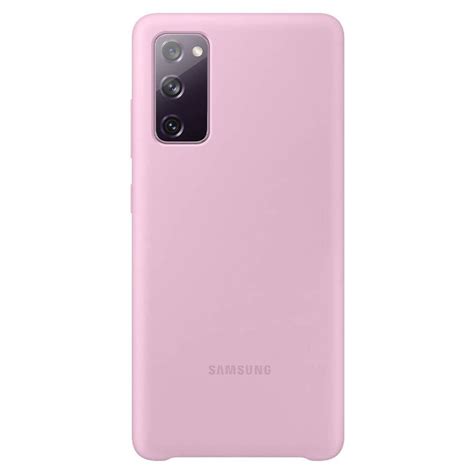 Capa Original Samsung Silicone Cover Galaxy S20 Fe 65 Pol G780 Cor Violeta Escorrega O