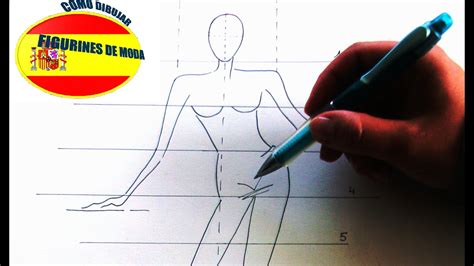 TUTORIAL Como Dibujar FIGURIN De MODA Facilmente Paso A Paso Leccion