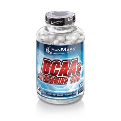 BCAA Glutamin 800 130 kapszula IronMaxx Fitness Market Webáruház