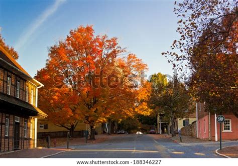 Fall Old Salem Stock Photo 188346227 Shutterstock