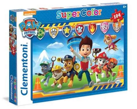 Puzzle Psi Patrol 104 El SuperColor Clementoni Wszystkie Produkty