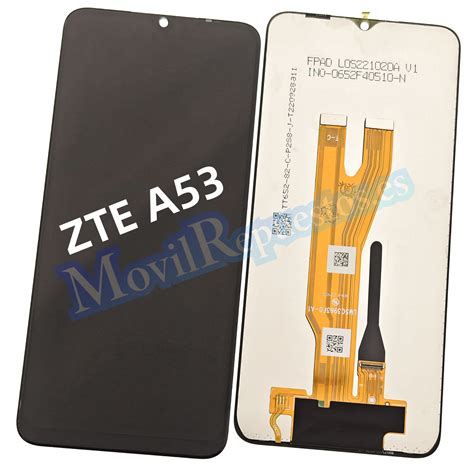 Pantalla Completa LCD Y Táctil para ZTE Blade A53 A53 Plus Negro