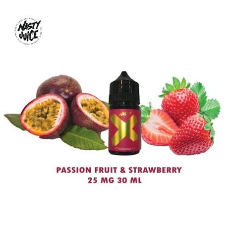 Nasty Juice Passion Fruit Strawberry 25mg 30ml Dubai Vapor Hub