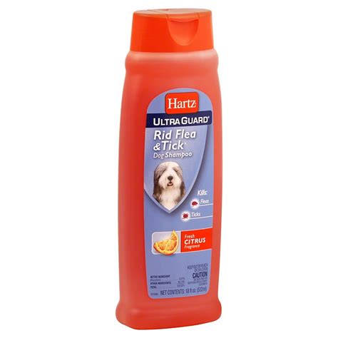 Hartz Ultra Guard Fresh Citrus Fragrance Rid Flea And Tick Shampoo For