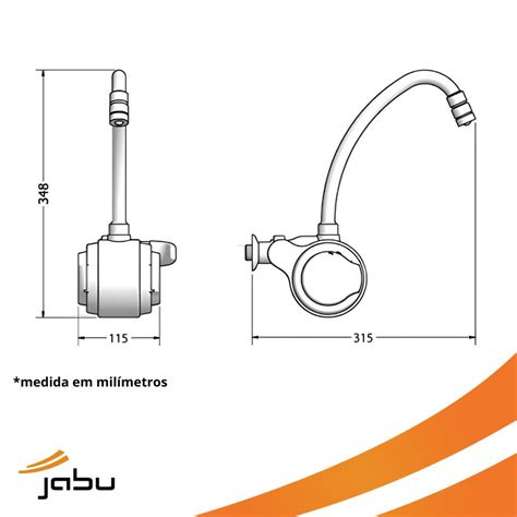 TORNEIRA ELÉTRICA VERSÁTIL 127V 4500W CROMADA LORENZETTI Jabu