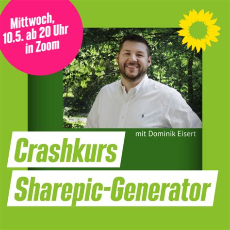 Crashkurs Sharepic Generator BÜNDNIS 90 GRÜNEN