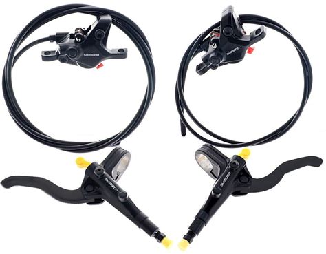 Shimano Bl Mt Br Mt Front Rear Hydraulic Disc Brake Set Black