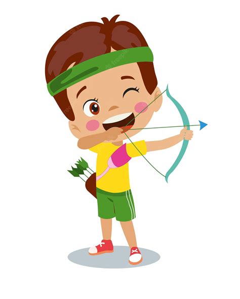 Native American Clipart Shooting Arrow Bow And Arrow Clipart Hd