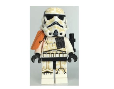 Lego Sandtrooper Squad Leader 75290 Orange Pauldron Star Wars