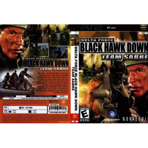 PS2 Delta Force Black Hawk Down Team Sabre Shopee Malaysia