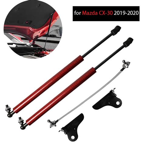 For 2019 2023 Mazda Cx 30 Dm Front Bonnet Hood Modify Gas Struts Lift