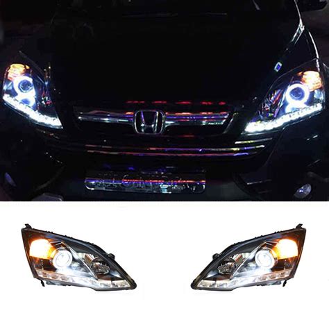 For Honda Cr V Led Headlights Projector Led Drl Replace Oem