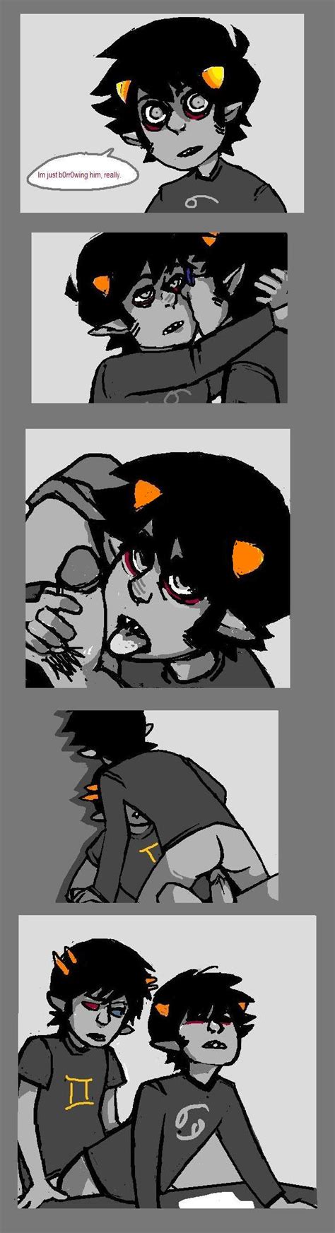 Post 585933 Aradia Megido Comic Homestuck Karkat Vantas Ms Paint Adventures Sollux Captor