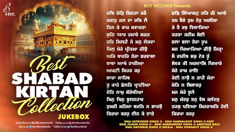 New Shabad Gurbani Kirtan 2025 Jukebox New Shabad Kirtan Nonstop