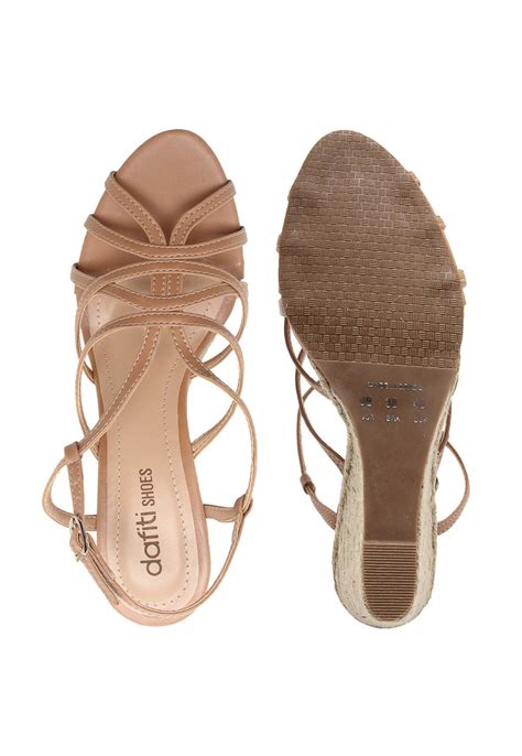 Sand Lia Dafiti Shoes Tiras Cruzadas Nude Compre Agora Dafiti Brasil