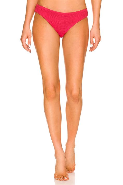 Seafolly Sea Dive Hipster Bikini Bottom In Chilli Red Revolve