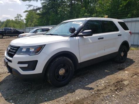 2018 FORD EXPLORER POLICE INTERCEPTOR Photos ME LYMAN Repairable