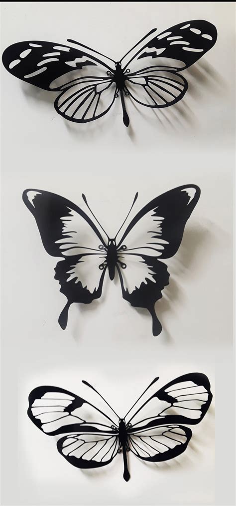 Butterfly Gift Wall Art Garden Art Home Decor Wall Hanging Steel Wall ...