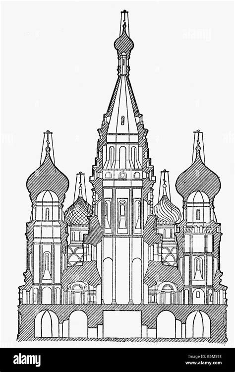 Architettura Chiese E Monasteri Russia Cattedrale Di San Basilio Il