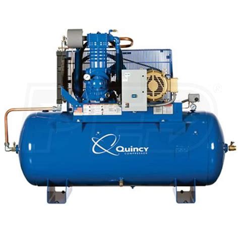 Quincy 5103DS12HCA23 QP Pro 10 HP 120 Gallon Pressure Lubricated Two