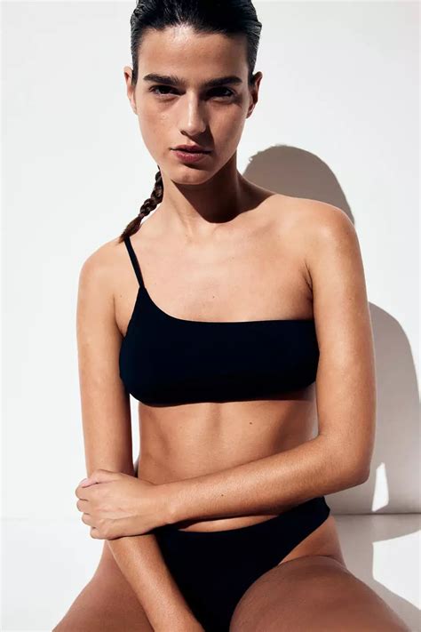 Buy H M One Shoulder Padded Bikini Top 2024 Online ZALORA