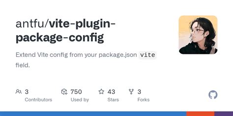 Github Antfu Vite Plugin Package Config Extend Vite Config From Your