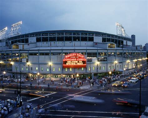 Cubs First Night Game 8-8-88 At Wrigley Field | Chicago Cubs Framed Print