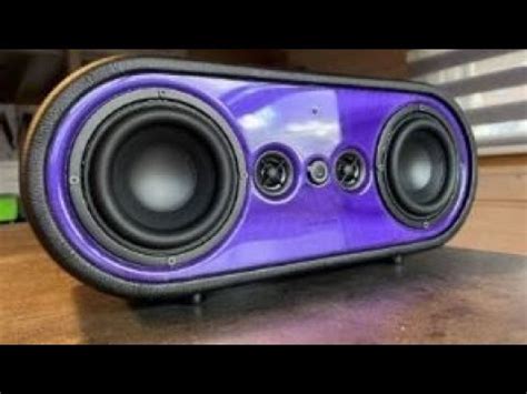 Diy Enceinte Bluetooth Epoxy Youtube