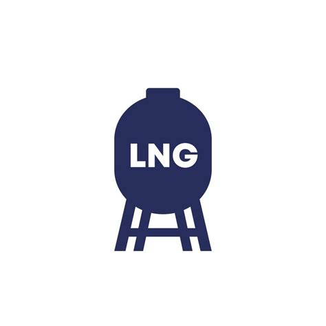 lng tank icon on white 16564462 Vector Art at Vecteezy