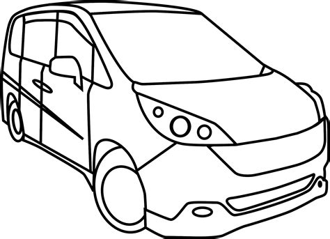 Minivan Png Car Clipart Wagon R Clip Art Library