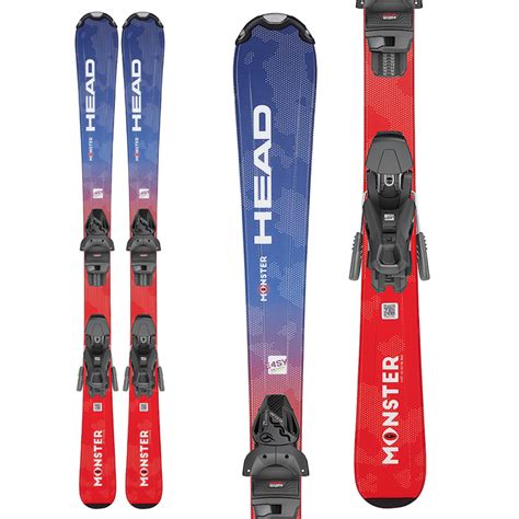 Head Monster Easy Skis Jrs 45 Gw Ski Bindings Little Kids 2022 Evo