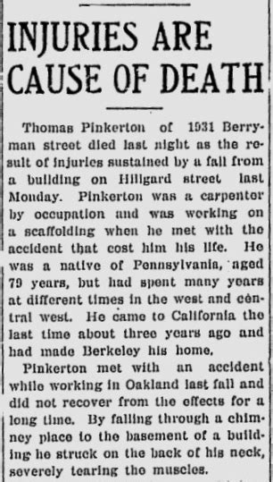 Thomas Pinkerton 1833 1912 Find A Grave Memorial