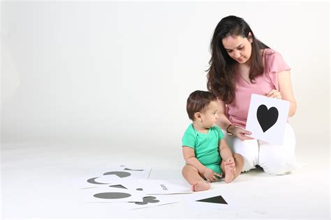 Infant Stimulation Cards For Visual Development Of Newborn Babies High