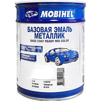 Базовая эмаль 347 золото инков Mobihel 1 л 1 270.88 грн