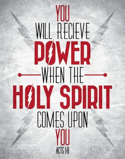 Holy Ghost Power Acts 1 8 But Ye Shall Receive Power After That