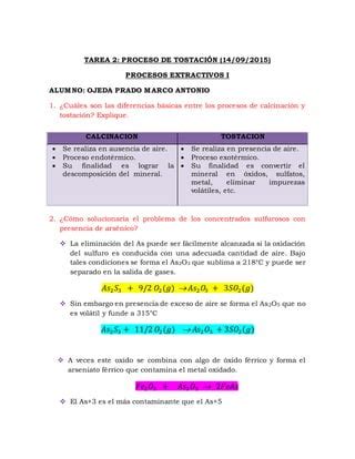 Tarea Procesos De Tostacion Final Pdf