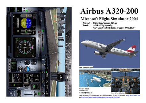 Pdf Airbus A320 200 Microsoft Flight Simulator 2004 Aircraft Mike Stones Gmax Airbus Panel